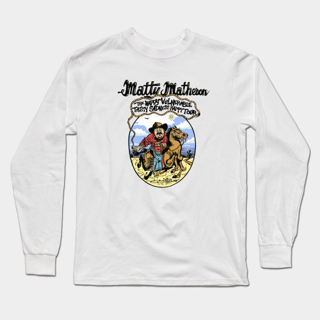 Matty Chef Canada Matheson Art Happytour Meme Long Sleeve T-Shirt by Loweryo Judew